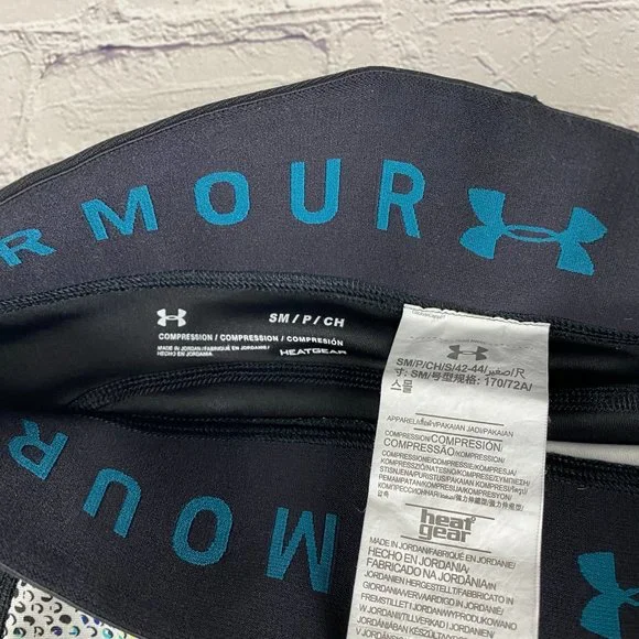 Under Armour Heatgear Compression Leggings - Picture 4 of 6